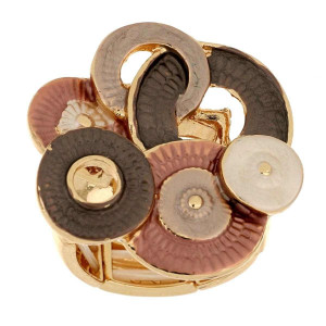 ANELLO MM 28 ARMONIA IN OTTONE