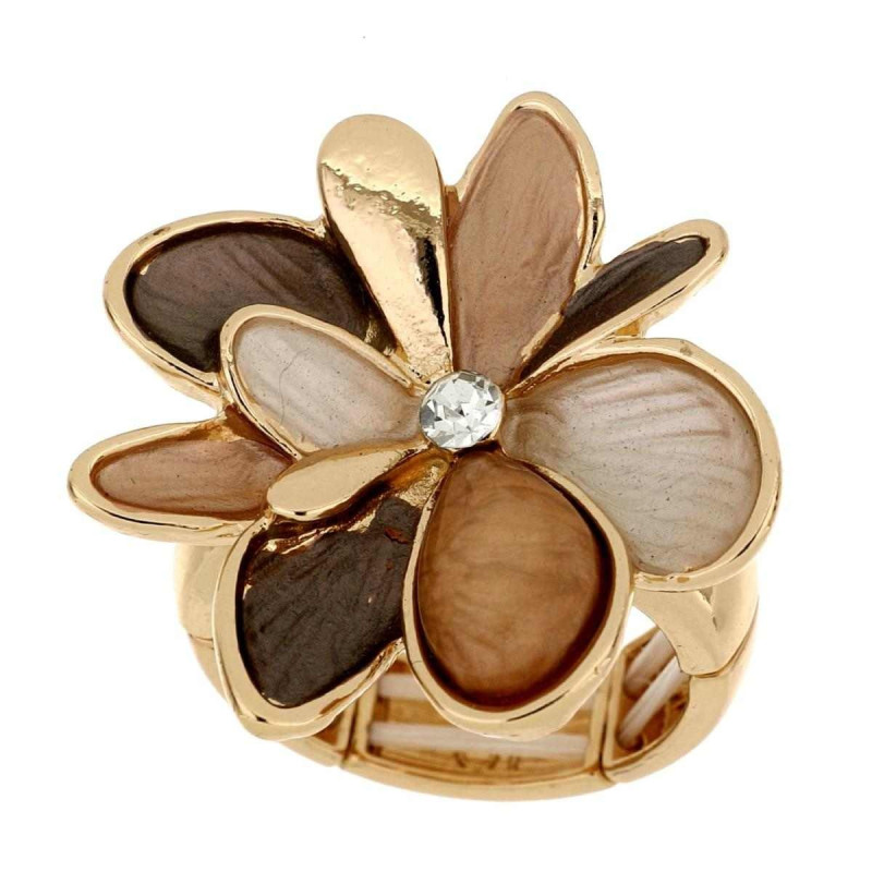 ANELLO MM 28 ARMONIA IN OTTONE