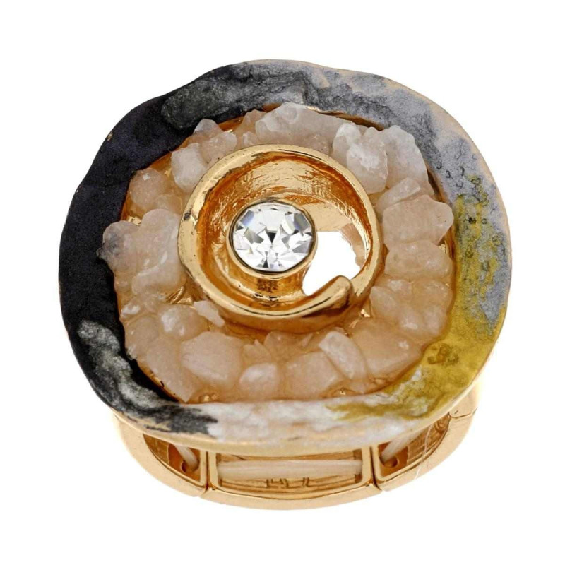 ANELLO MM 26 ARMONIA IN OTTONE