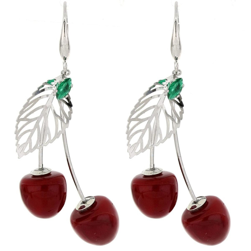 ORECCHINI CHERRY MM 60 IN ACCIAIO