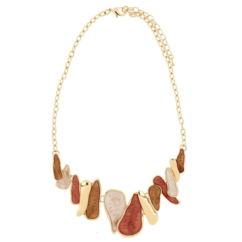 COLLANA ARMONIA CM 43+5 IN OTTONE