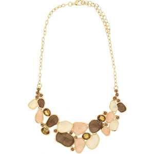 COLLANA ARMONIA CM 43+5 IN OTTONE