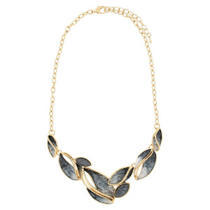 COLLANA ARMONIA CM 43+5 IN OTTONE