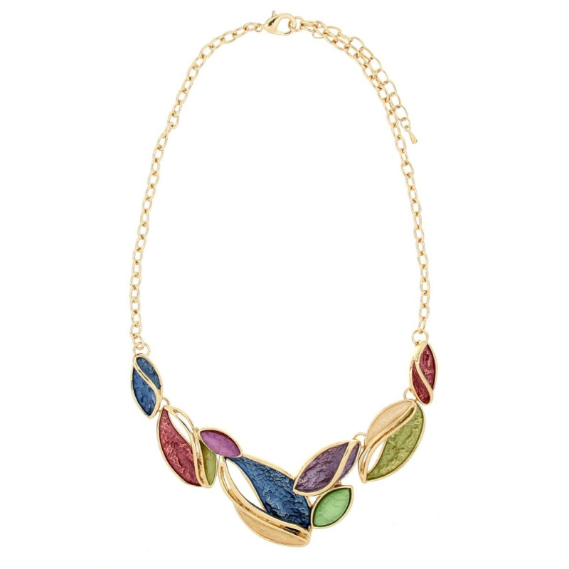 COLLANA ARMONIA CM 43+5 IN OTTONE