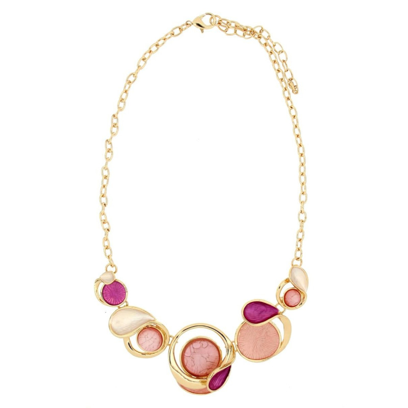 COLLANA ARMONIA CM 43+5 IN OTTONE