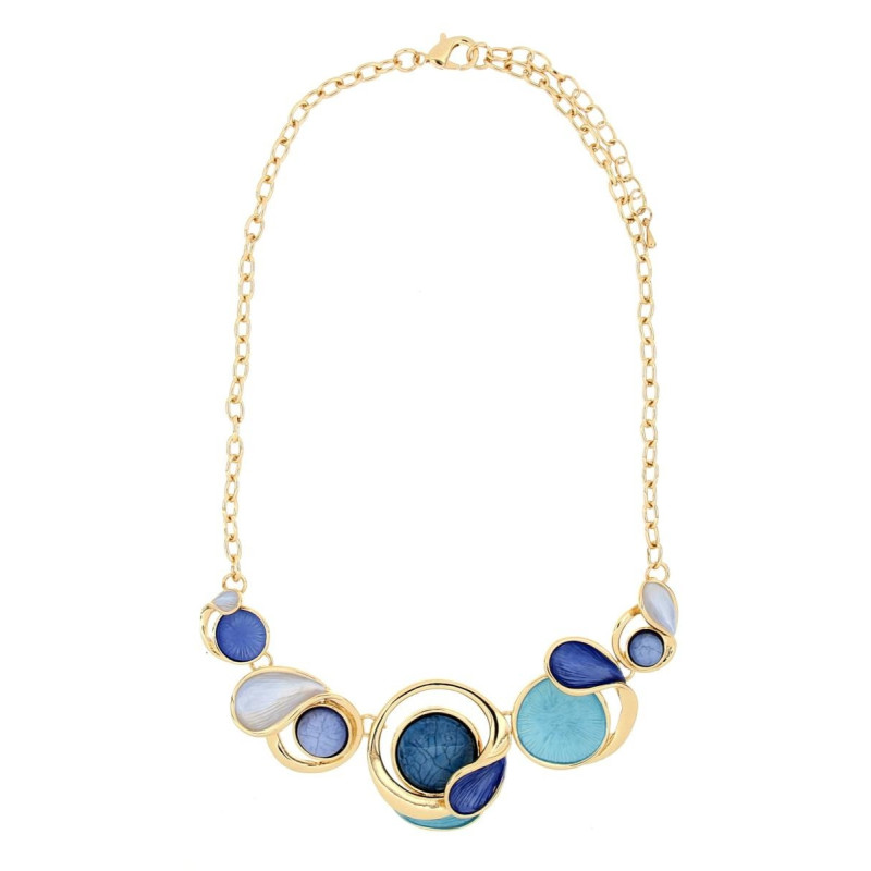 COLLANA ARMONIA CM 43+5 IN OTTONE
