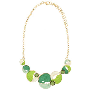 COLLANA ARMONIA CM 43+5 IN OTTONE