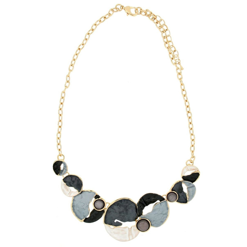 COLLANA ARMONIA CM 43+5 IN OTTONE