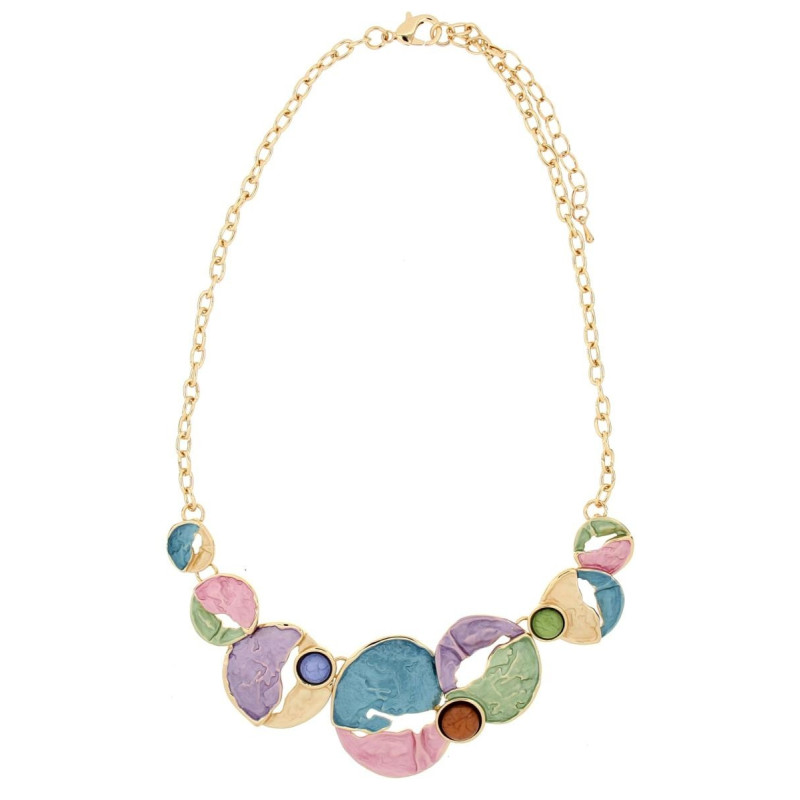 COLLANA ARMONIA CM 43+5 IN OTTONE