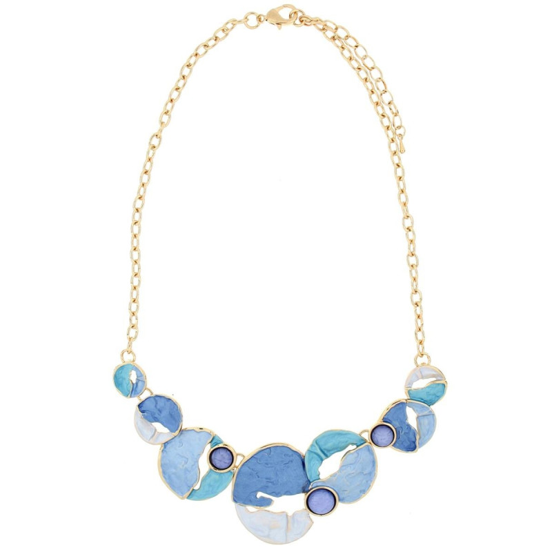 COLLANA ARMONIA CM 43+5 IN OTTONE