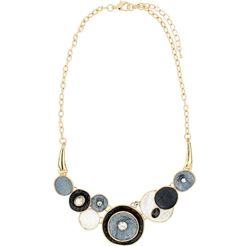 COLLANA ARMONIA CM 43+5 IN OTTONE