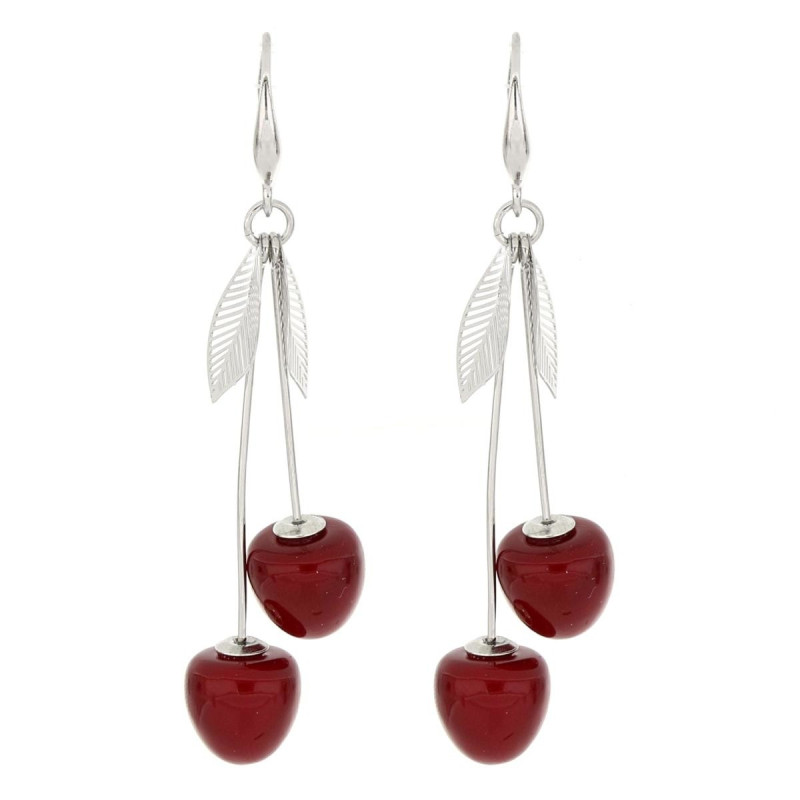 ORECCHINI CHERRY MM 70 IN ACCIAIO