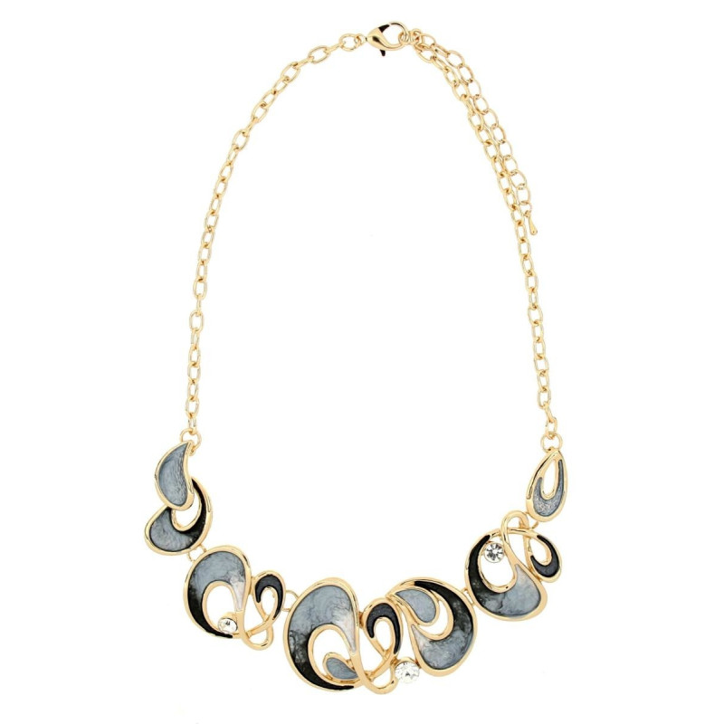 COLLANA ARMONIA CM 43+5 IN OTTONE