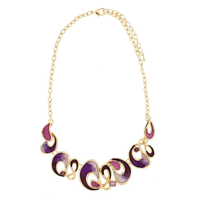 COLLANA ARMONIA CM 43+5 IN OTTONE