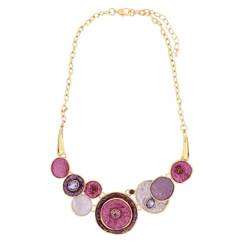 COLLANA ARMONIA CM 43+5 IN OTTONE