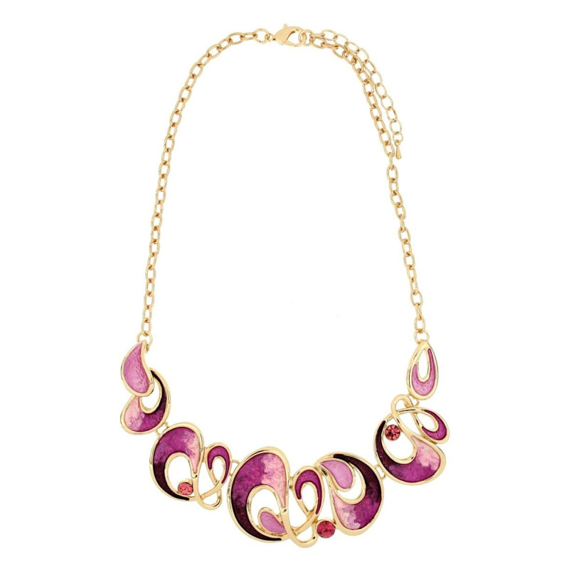COLLANA ARMONIA CM 43+5 IN OTTONE