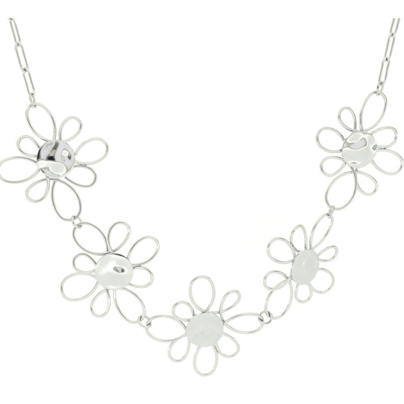 COLLANA CM 43+5 AFRODITE IN ACCIAIO