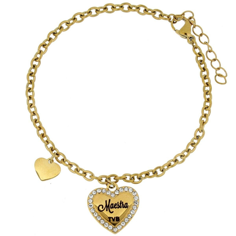 BRACCIALE "MAESTRA" IN ACCIAIO