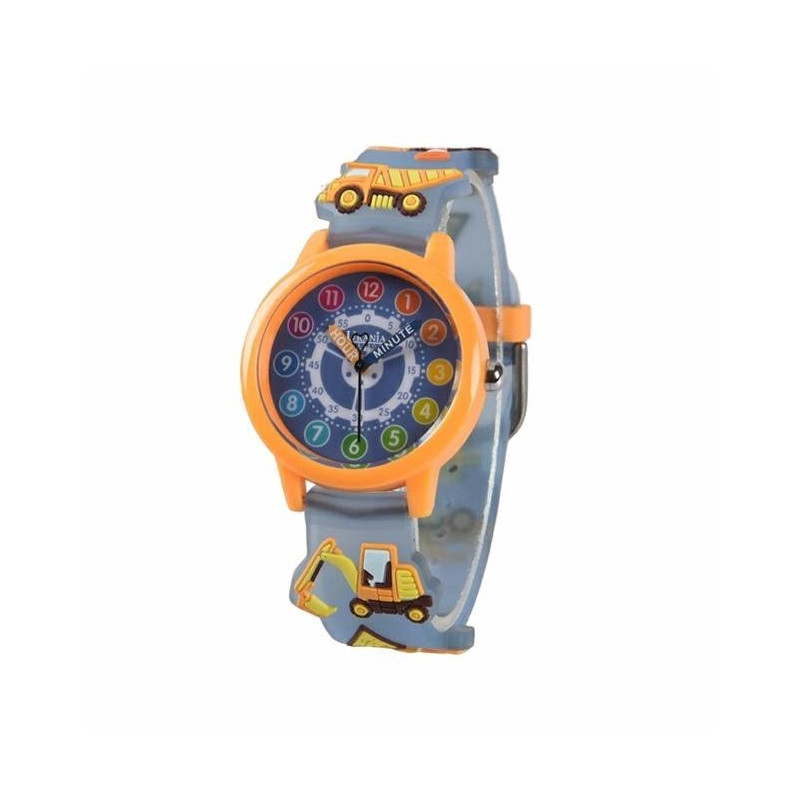 OROLOGIO BABY CINTURINO IN SILICONE E FONDELLO IN ACCIAIO
