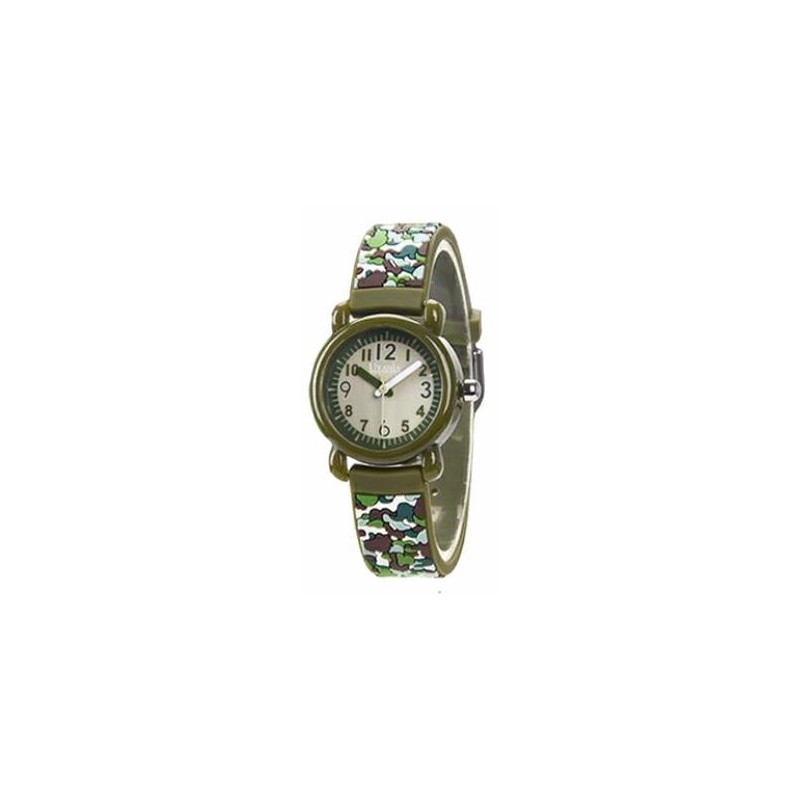 OROLOGIO BABY CINTURINO IN SILICONE E FONDELLO IN ACCIAIO