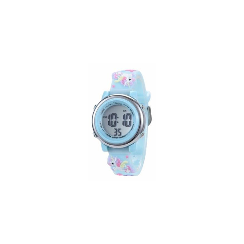OROLOGIO BABY CINTURINO IN SILICONE E FONDELLO IN ACCIAIO