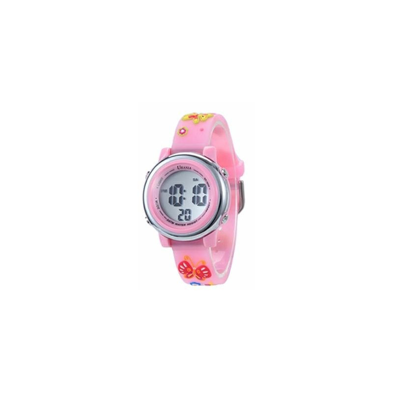 OROLOGIO BABY CINTURINO IN SILICONE E FONDELLO IN ACCIAIO