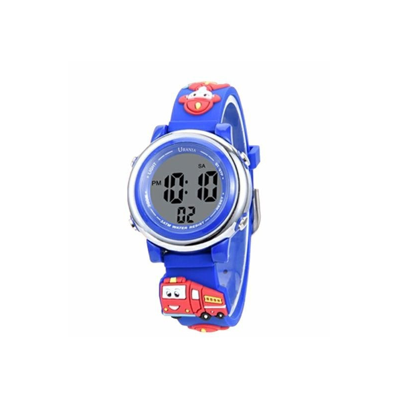 OROLOGIO BABY CINTURINO IN SILICONE E FONDELLO IN ACCIAIO