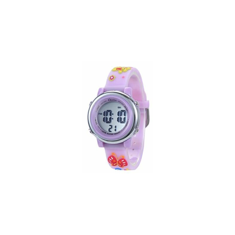 OROLOGIO BABY CINTURINO IN SILICONE E FONDELLO IN ACCIAIO
