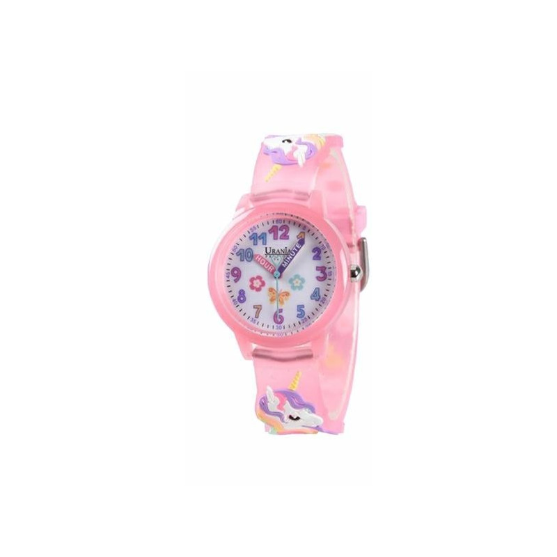 OROLOGIO BABY CINTURINO IN SILICONE E FONDELLO IN ACCIAIO