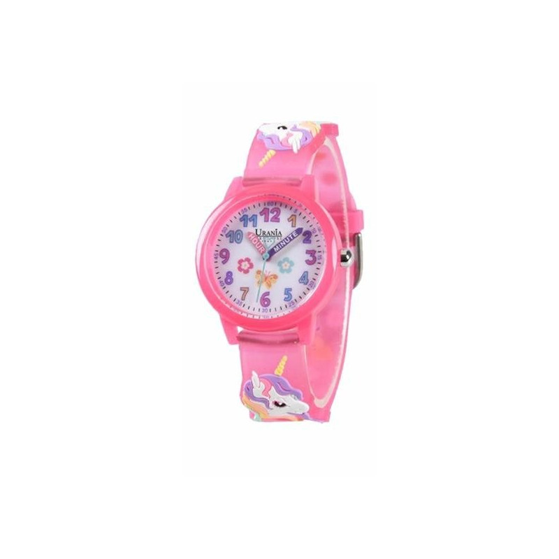 OROLOGIO BABY CINTURINO IN SILICONE E FONDELLO IN ACCIAIO