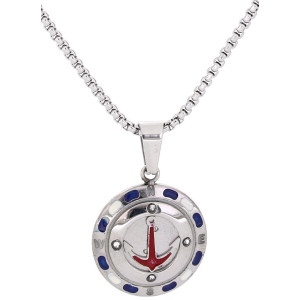 PENDENTE UOMO IN ACCIAIO