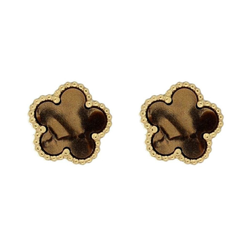 ORECCHINI CALLIOPE FIORE MM 12 IN ACCIAIO