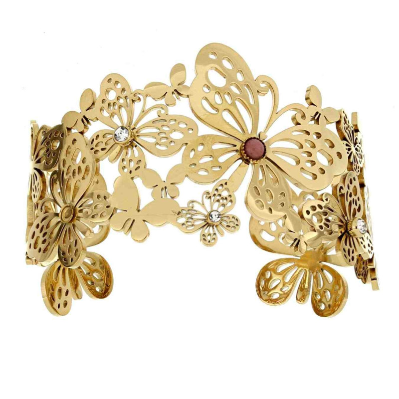 BRACCIALE MANHATTAN MM 40 IN ACCIAIO