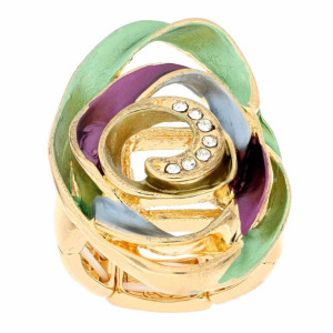 ANELLO MM 33 ARMONIA IN OTTONE