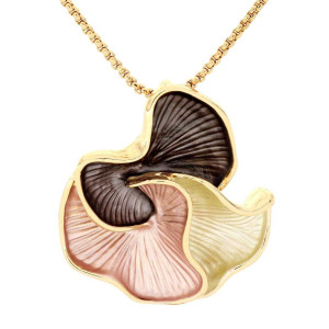 PENDENTE CM 40+5 ARMONIA MM 42 IN OTTONE