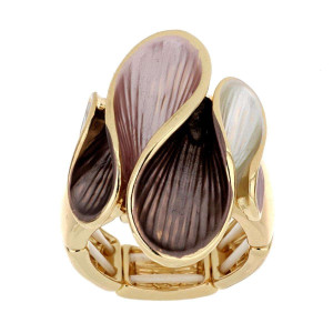 ANELLO ARMONIA MM 27 IN OTTONE