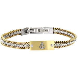 BRACCIALE TENNIS CM 20 IN ACCIAIO