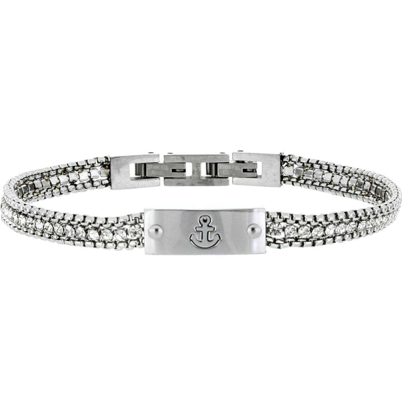 BRACCIALE TENNIS CM 20 IN ACCIAIO