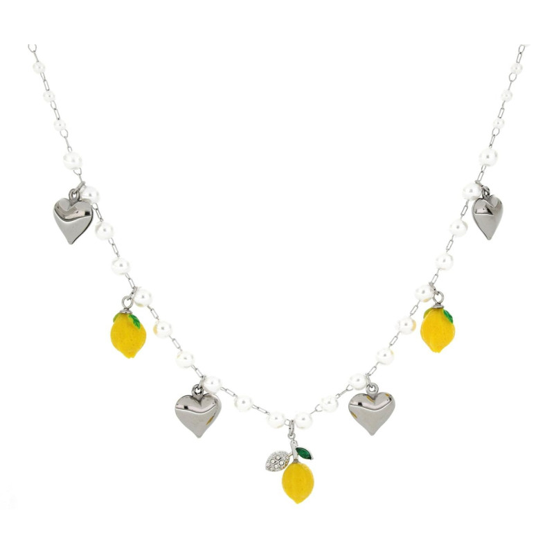 COLLANA "AMALFI" CM 40+4 IN ACCIAIO