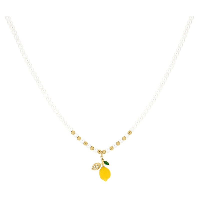 COLLANA "AMALFI" CM 40+4 IN ACCIAIO