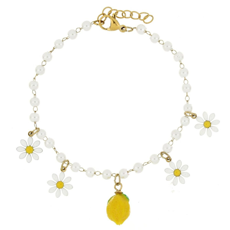 BRACCIALE "AMALFI" CM 17+3 IN ACCIAIO