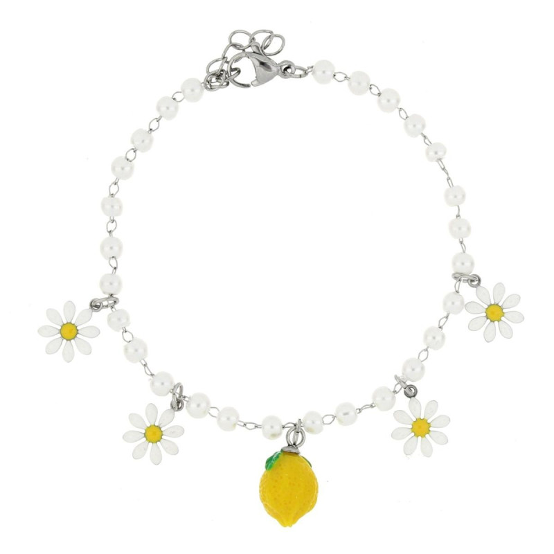 BRACCIALE "AMALFI" CM 17+3 IN ACCIAIO