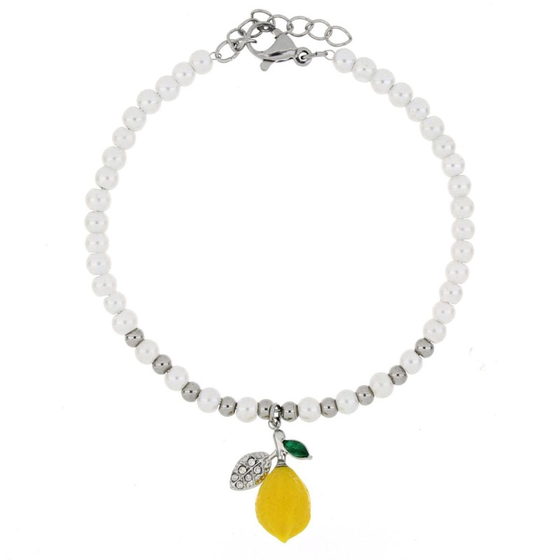 BRACCIALE "AMALFI" CM 17+3 IN ACCIAIO
