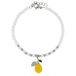 BRACCIALE "AMALFI" CM 17+3 IN ACCIAIO