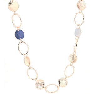 COLLANA ARMONIA CM 43+5 IN OTTONE