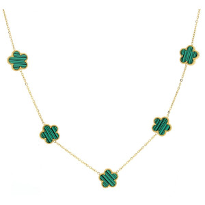 COLLANA CM 41+5 CALLIOPE IN ACCIAIO