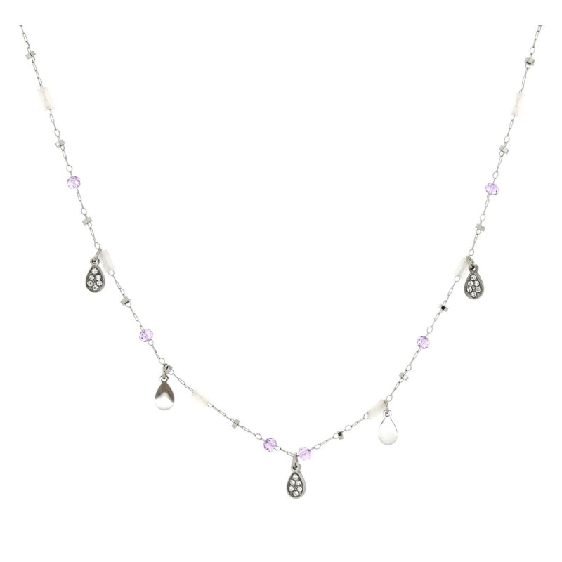 COLLANA "ADANA" CM 42+5 IN ACCIAIO