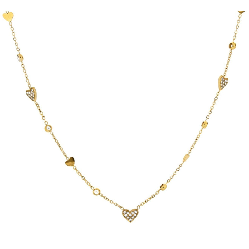 COLLANA "ADANA" CM 42+5 IN ACCIAIO