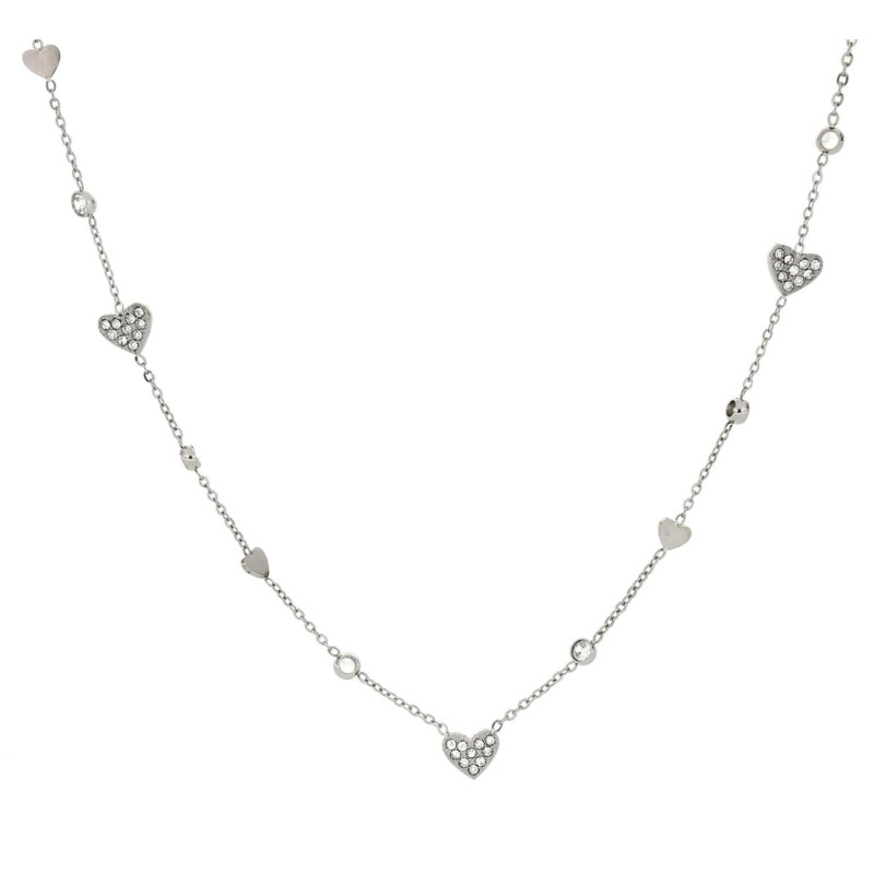 COLLANA "ADANA" CM 42+5 IN ACCIAIO