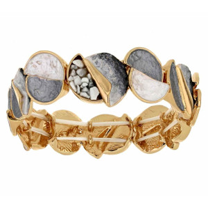 BRACCIALE MM 27 ARMONIA IN OTTONE